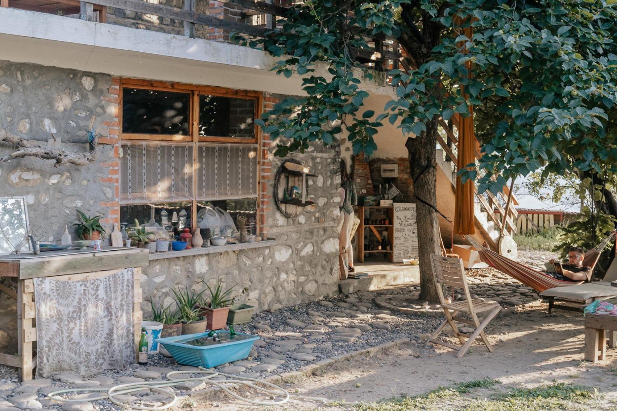 The House In The Village Pellumbas Dış mekan fotoğraf
